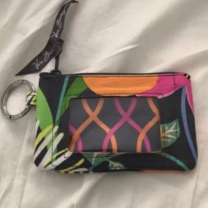 Vera Bradley Jazzy Blooms Iconic ZIP ID Case
